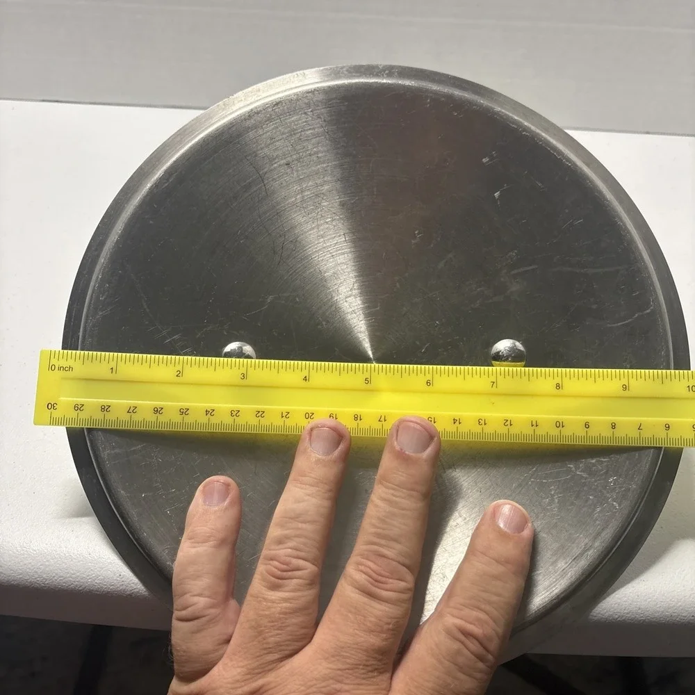 Stainless Steel Handled Replacement LID ONLY Inside Rim-9